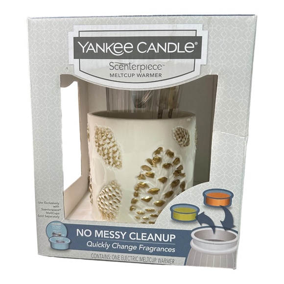 Yankee Candle Scenterpiece Meltcup Warmer - 1652304 Pinecones - Picture 1 of 2